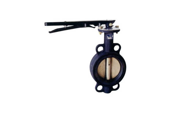 对夹式手柄蝶阀 D71X-16